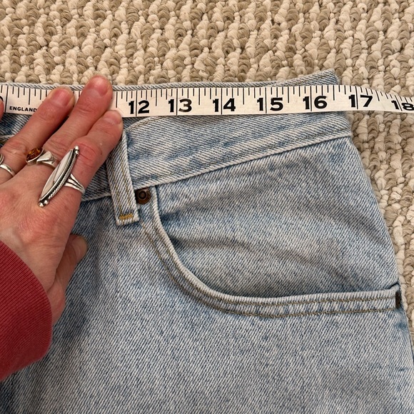 Vintage Lee 90’s Jeans High  Rigid Straight 🔥 Light Wash - Picture 9 of 15